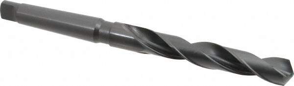 Taper Shank Drill Bit: 0.9375" Dia, 3MT, 118 °, High Speed Steel