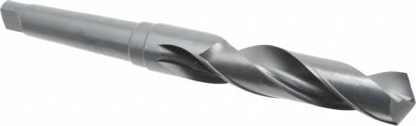 General Chipbreaker 2215015 Taper Shank Drill Bit: 1.5" Dia, 4MT, 118 °, High Speed Steel 