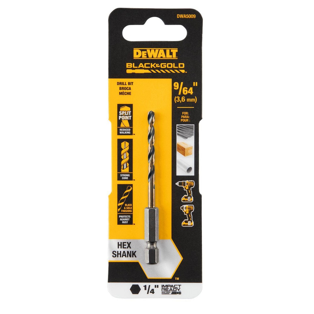 DeWALT - Mechanics Drill Bit: 9/64