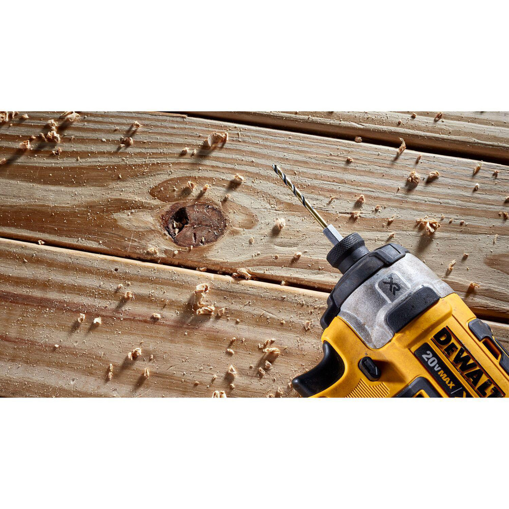 DeWALT Mechanics Drill Bit 135°, HighSpeed Steel, Hex Shank, Split