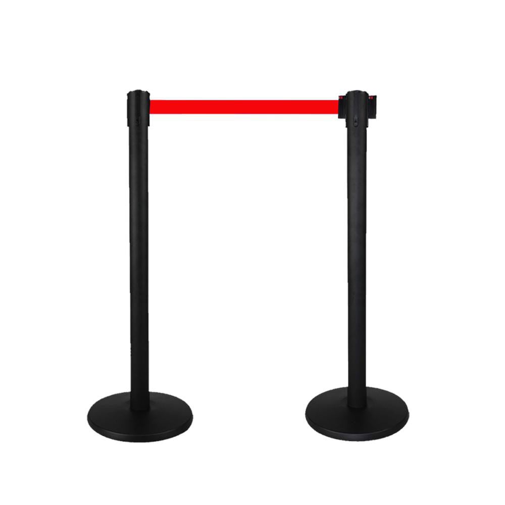 pro-safe-retractable-belt-barrier-post-10-belt-length-steel-post