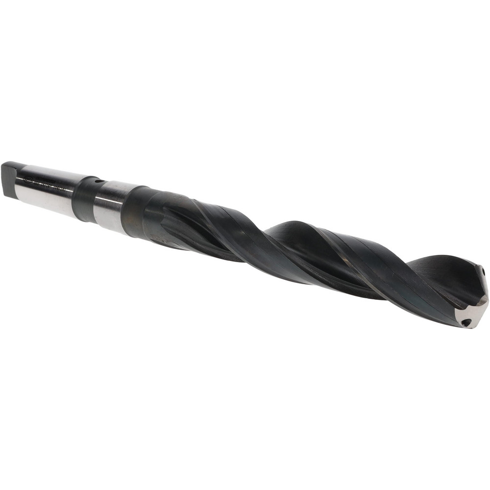 Taper Shank Drill Bit: 15/16" Dia, 3MT, 130 ° Point, High Speed Steel