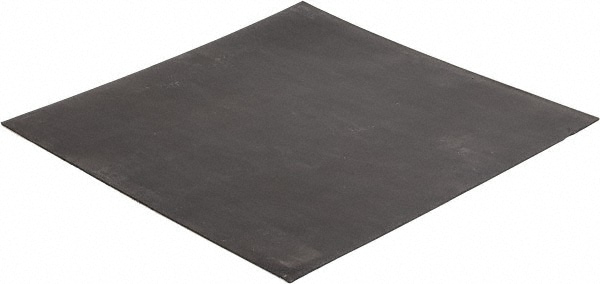 Sheet: Buna-N Rubber, 12" Wide, 12" Long, Black
