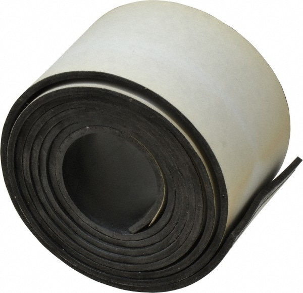 Strip: Buna-N Rubber, 2" Wide, 60" Long, Black