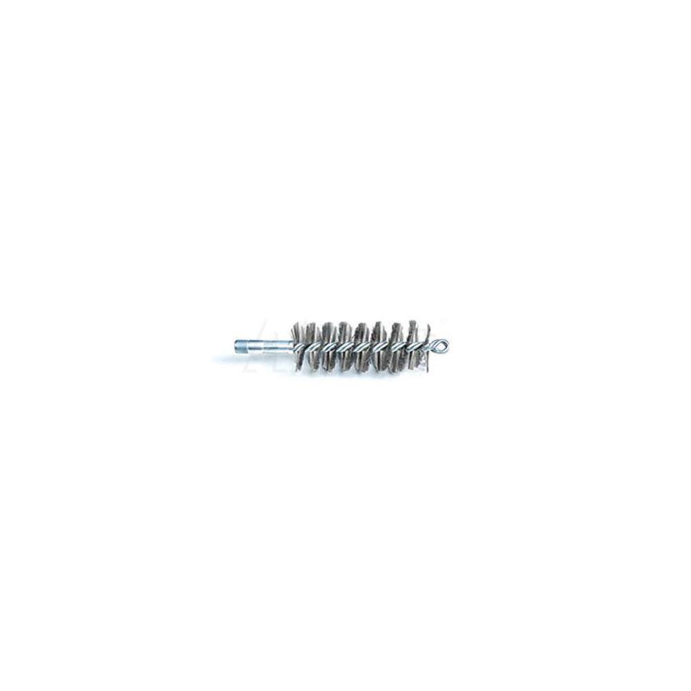 Schaefer Brass Brush 43639 1 1/2” Diameter Single Spiral 1/4 Male #009B24 