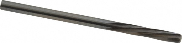 Magafor 88860003160 Chucking Reamer: 0.1244" Dia, 2-1/4" OAL, 19/32" Flute Length, Straight Shank, Solid Carbide Image