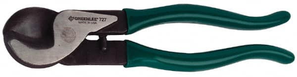 Greenlee 727 Cable Cutter: Plastic Handle, 9-1/4" OAL 