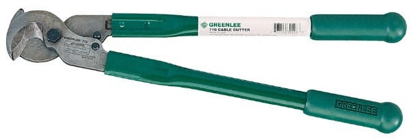 Greenlee 718 Cable Cutter: Steel Handle, 18" OAL 