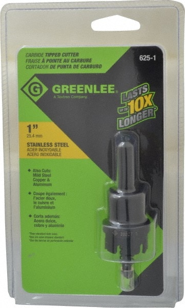 Greenlee 38327 Hole Saw: 1" Saw Dia 