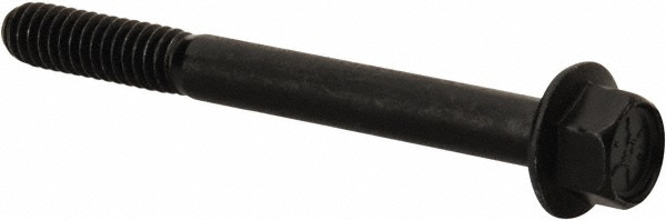 Value Collection 822835MSC Smooth Flange Bolt: 1/4-20 UNC, 2-1/2" Length Under Head, Partially Threaded Image