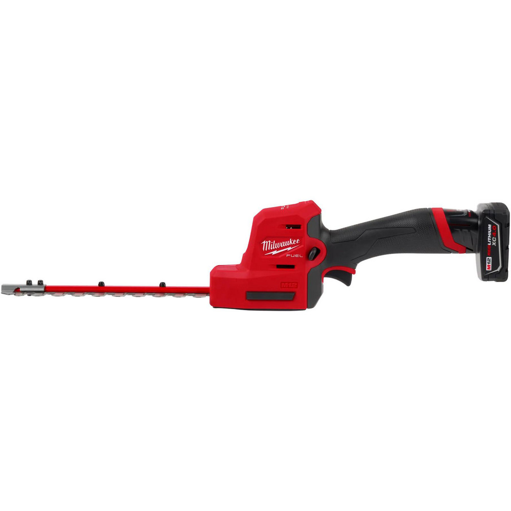 Edgers, Trimmers & Cutters: Type: Hedge Trimmer; Power Type: Cordless; Blade Type: Double-Sided - Cordless Power, 0.5000" Cutting Width, Increased Control and Access,Power to Cut 1/2" Branches,Fastest Cutting,One Hand Use,8" Blade,Cut Capacity: 1/2",Strokes Per Minute: 2,700,Weight: 2.8 Lbs. (Tool Only),POWERSTATE&trade; Brushless Motor: delivers 2700 SPM delivering the fastest cutting subcompact hedge trimmer,REDLITHIUM batteries deliver more work per charge and more work over the life of the battery.