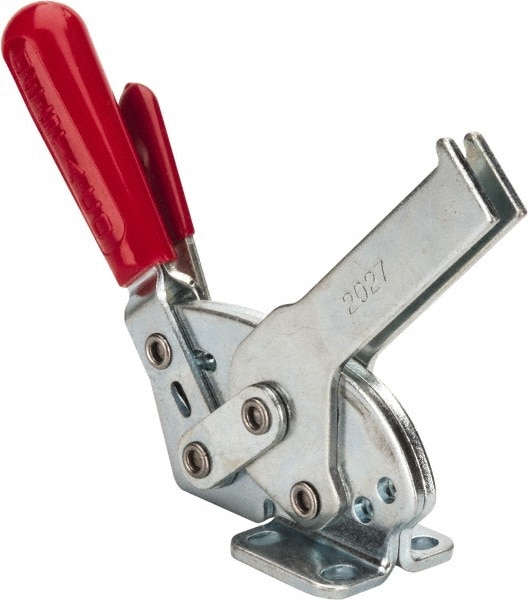 De-Sta-Co 2027-UR Manual Hold-Down Toggle Clamp: Horizontal, 840 lb Capacity, U-Bar, Flanged Base 