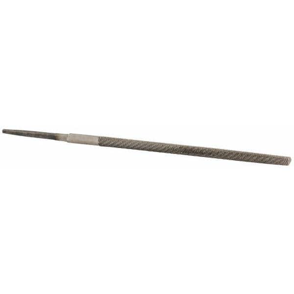 American-Pattern File: 4 " Length, Round, Double