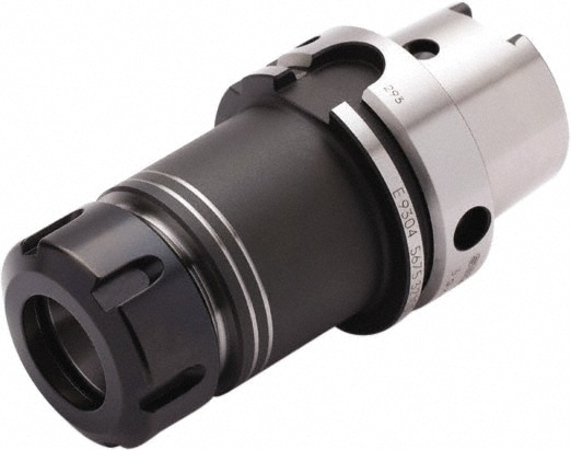 Seco 2750225 Collet Chuck: 0.039 to 0.63" Capacity, ER Collet, Hollow Taper Shank Image