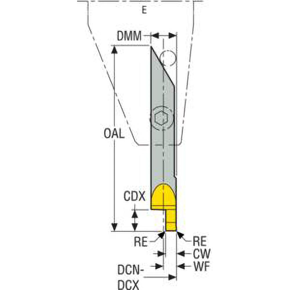 Seco Grooving Tool Right Hand MSC Direct