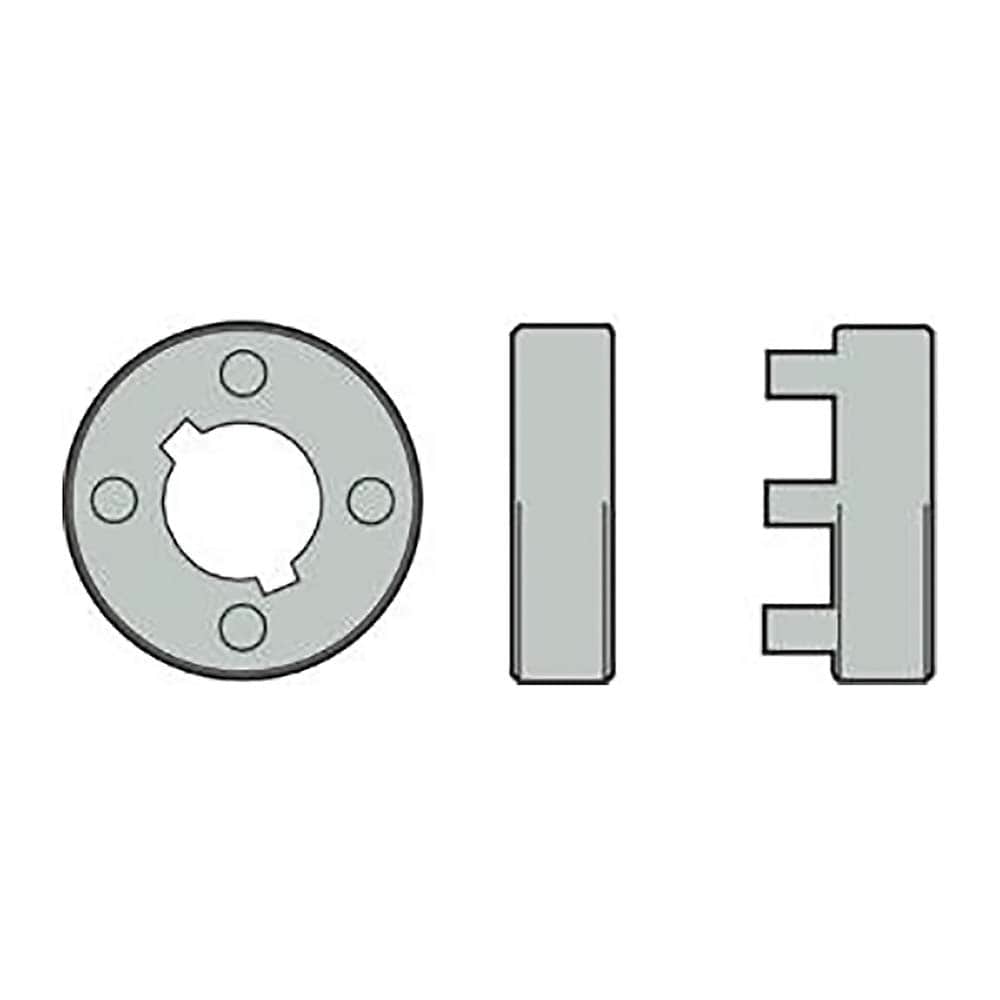1.575 Inch Hole Diameter, For 6.299 Inch Outside Diameter, Slotting Cutter Drive Ring