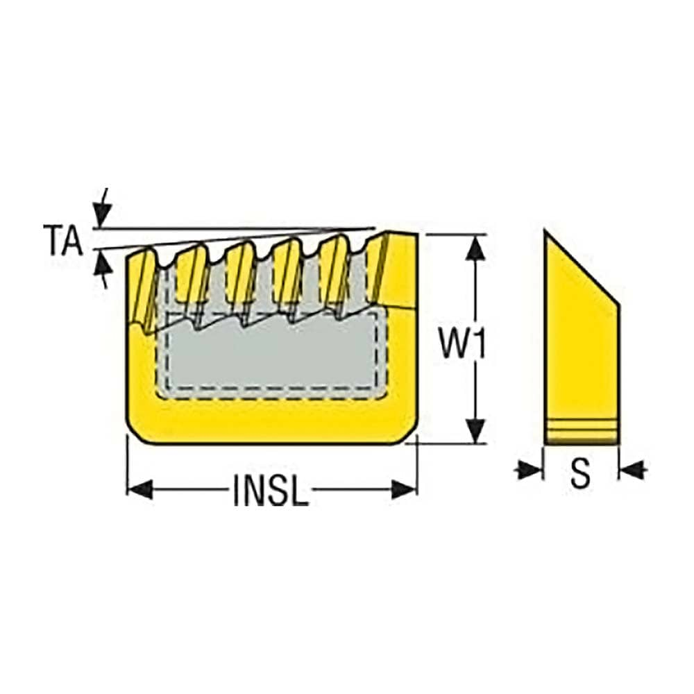 Seco 2732632 0.976" Inscribed Circle, Proprietary (Shape), C Chipbreaker for Indexables Image