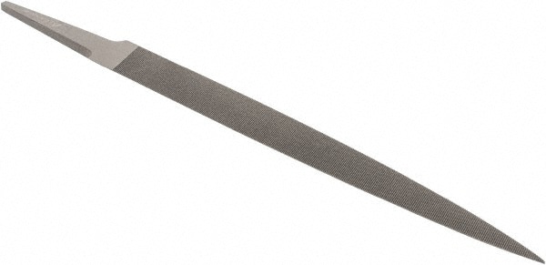 Grobet 31.028 Swiss-Pattern File: 6" OAL, Cut 0, Barrette 