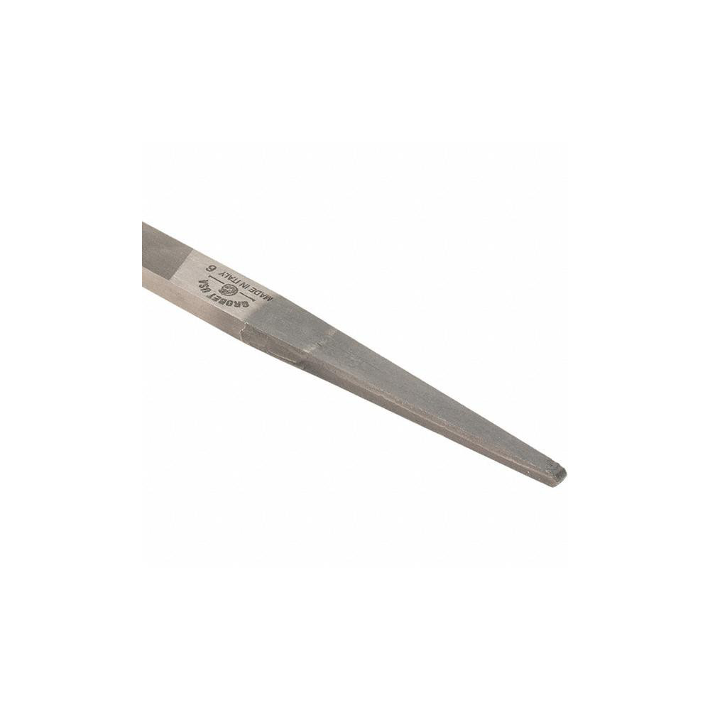 Grobet 6" Standard Precision Swiss Pattern Narrow Pillar File