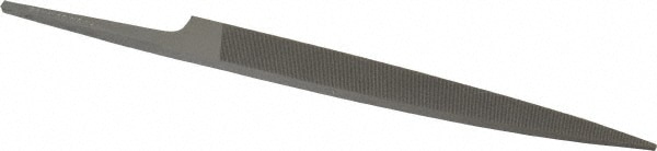 Grobet 31.177 Swiss-Pattern File: 4" OAL, Cut 2, Knife 