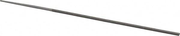 Swiss-Pattern File: 6" OAL, Cut 0, Round Parallel