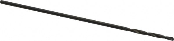 Mechanics Drill Bit: 1/64" Dia, 1180, High Speed Steel, Straight-Cylindrical Shank, Standard Point