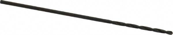Mechanics Drill Bit: 1/32" Dia, 1180, High Speed Steel, Straight-Cylindrical Shank, Standard Point