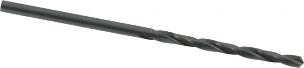 Mechanics Drill Bit: 3/32" Dia, 1180, High Speed Steel, Straight-Cylindrical Shank, Standard Point