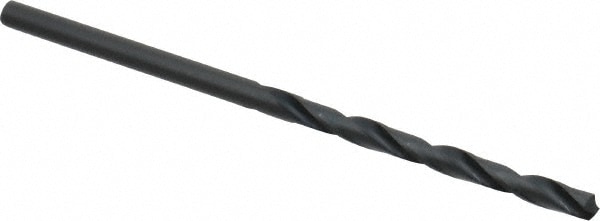 Mechanics Drill Bit: 7/64" Dia, 1180, High Speed Steel, Straight-Cylindrical Shank, Standard Point