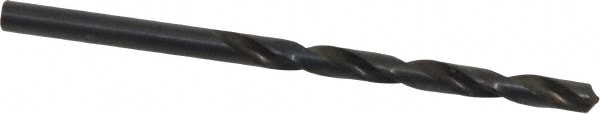 Mechanics Drill Bit: 3/16" Dia, 1180, High Speed Steel, Straight-Cylindrical Shank, Standard Point