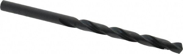 Mechanics Drill Bit: 13/64" Dia, 1180, High Speed Steel, Straight-Cylindrical Shank, Standard Point