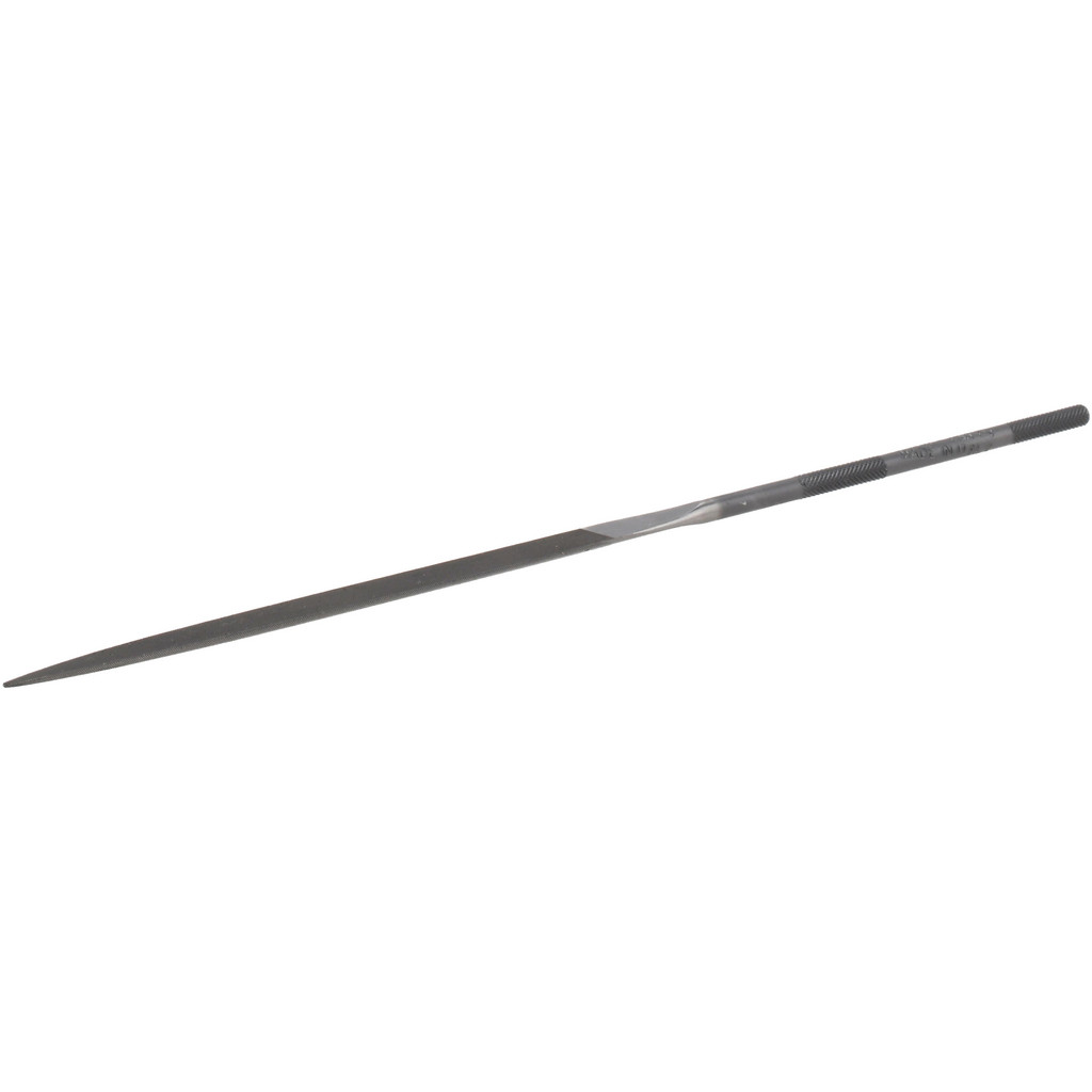 Grobet Swiss Pattern Needle File - 6-1/4 Inch Round Cut #2 For Precision Work
