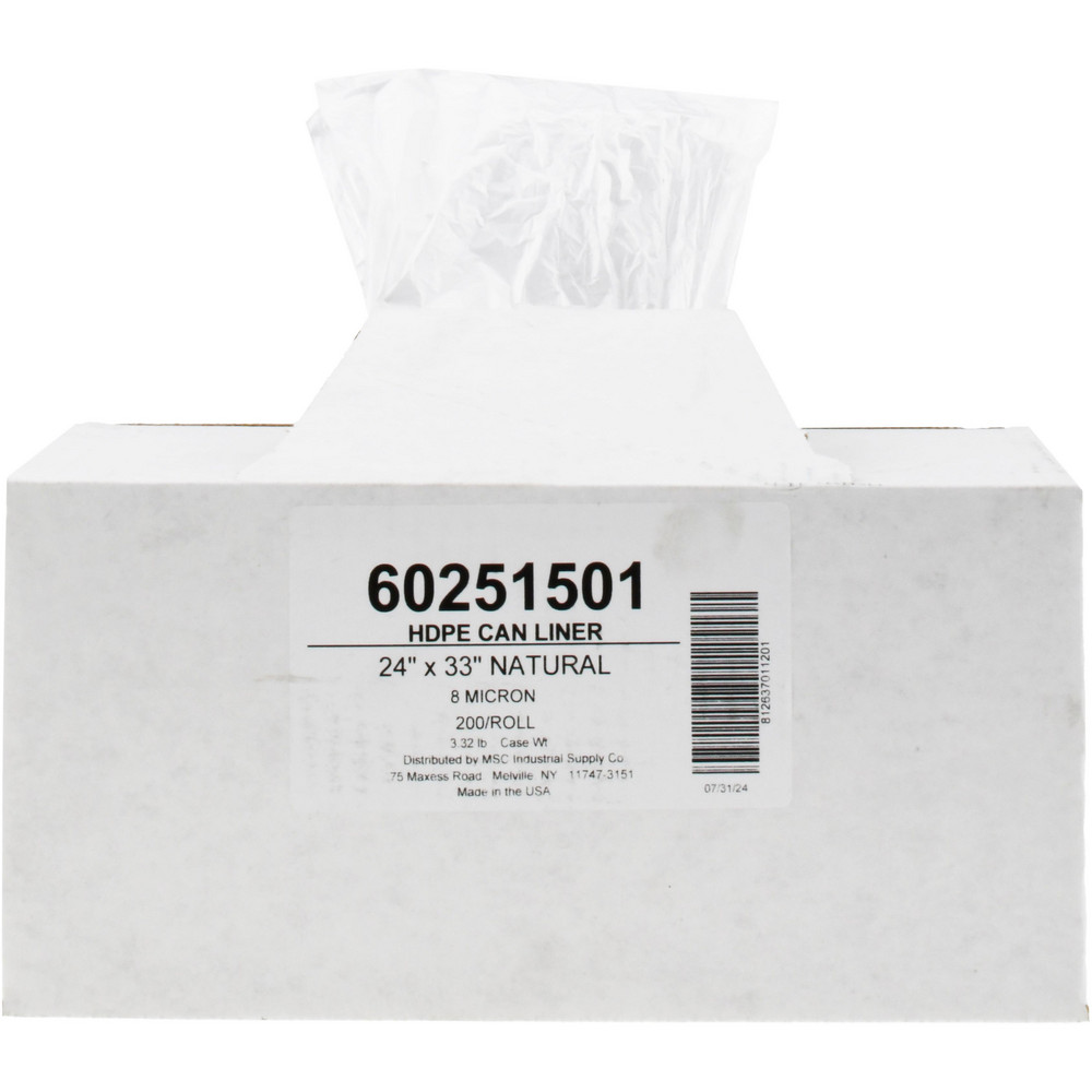 Household Trash Bags: 16 gal, 0.31 mil, 200 Pack