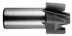 Made in USA 35467 Inner & Outer Tube-Edge Finishing Cutters; Edge Finish: Form ; Shank or Threaded Hole: Shank ; Cutter Material: High Speed Steel ; Cutter Head Outside Diameter (Inch): 1/2 ; Recommended RPM: 50-350 Image