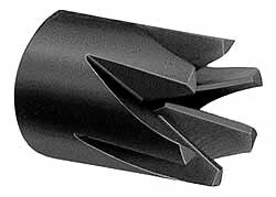 30° Outside Edge Finish Angle, 60° Included Angle, 5/16-24 Hole Thread, Chamfer Edge, High Speed Steel, Outer Tube Edge Finishing Cutter