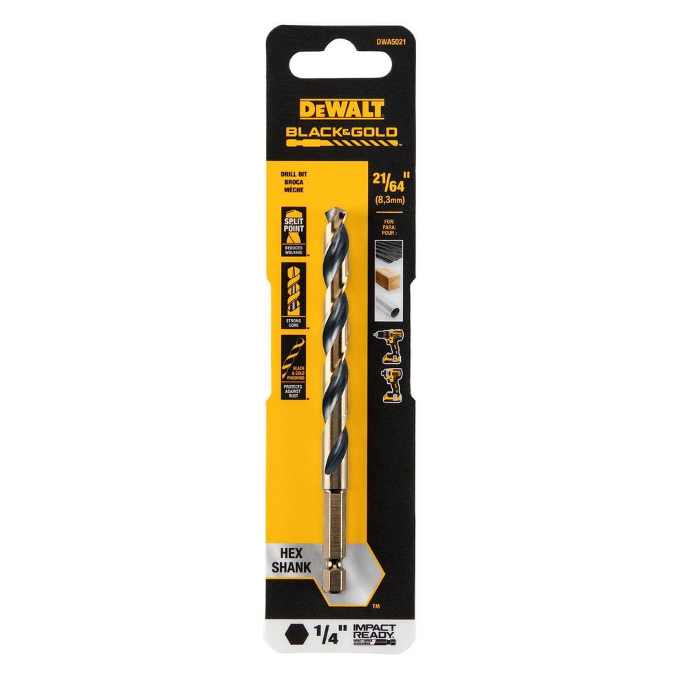 DeWALT - Mechanics Drill Bit: 21/64