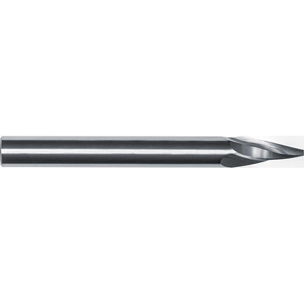 Internal Tool Tapered End Mill 15 deg Angle per Side, 1/4" Small Dia