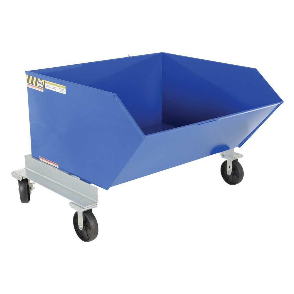  P-HOP-1 Steel Basket Truck: 1 cu yd, 2,000 lb Capacity, 37-3/8" High, 52-7/8" Long 