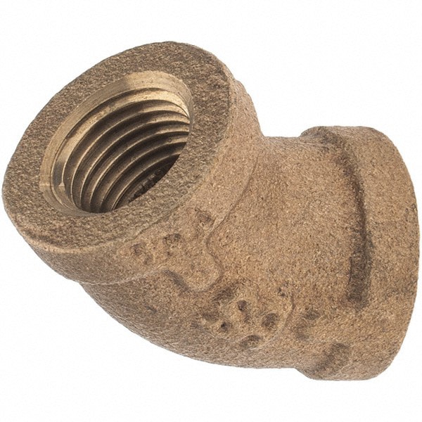 Brass Pipe Fitting: 1/4" Fitting, FBSPT x FBSPT, Class 125