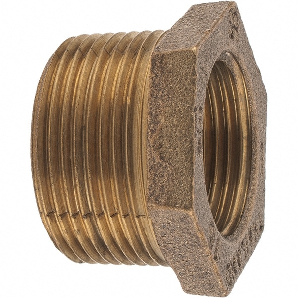 Merit Brass - Brass Pipe Bushing: 1-1/4 x 1