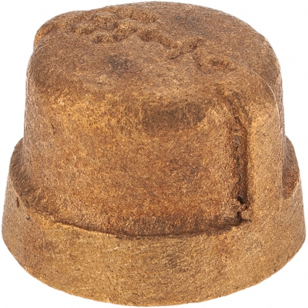 Brass Pipe End Cap: 1/4" Fitting, Threaded, FBSPT, Class 125