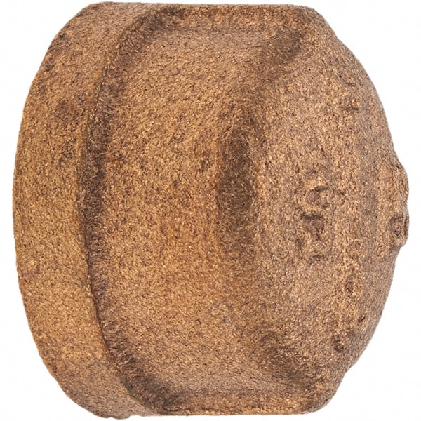 Brass Pipe End Cap: 1/2" Fitting, Threaded, FBSPT, Class 125