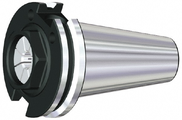 Collet Chuck: 2.03 to 20.57 mm Capacity, ER Collet, Taper Shank
