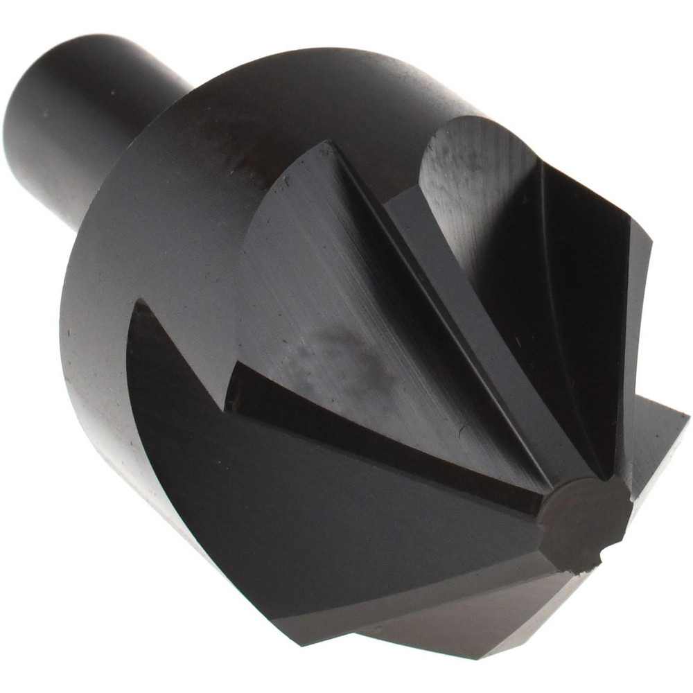 KEO 51008 High-Speed Steel Countersink - 3 Flutes, 82 Degree Angle, 1/2" Shank, Uncoated Bright Finish - View #4