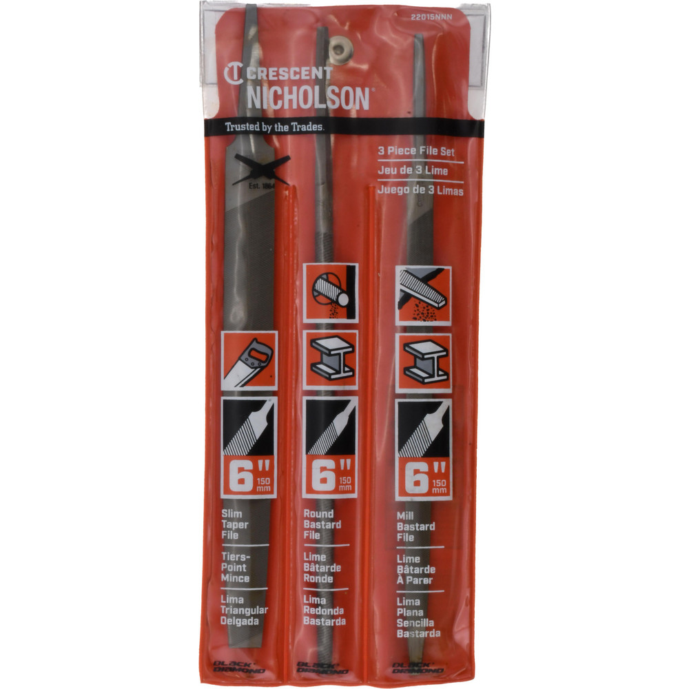 Nicholson - File Set: 3 Pc, American | MSC Direct