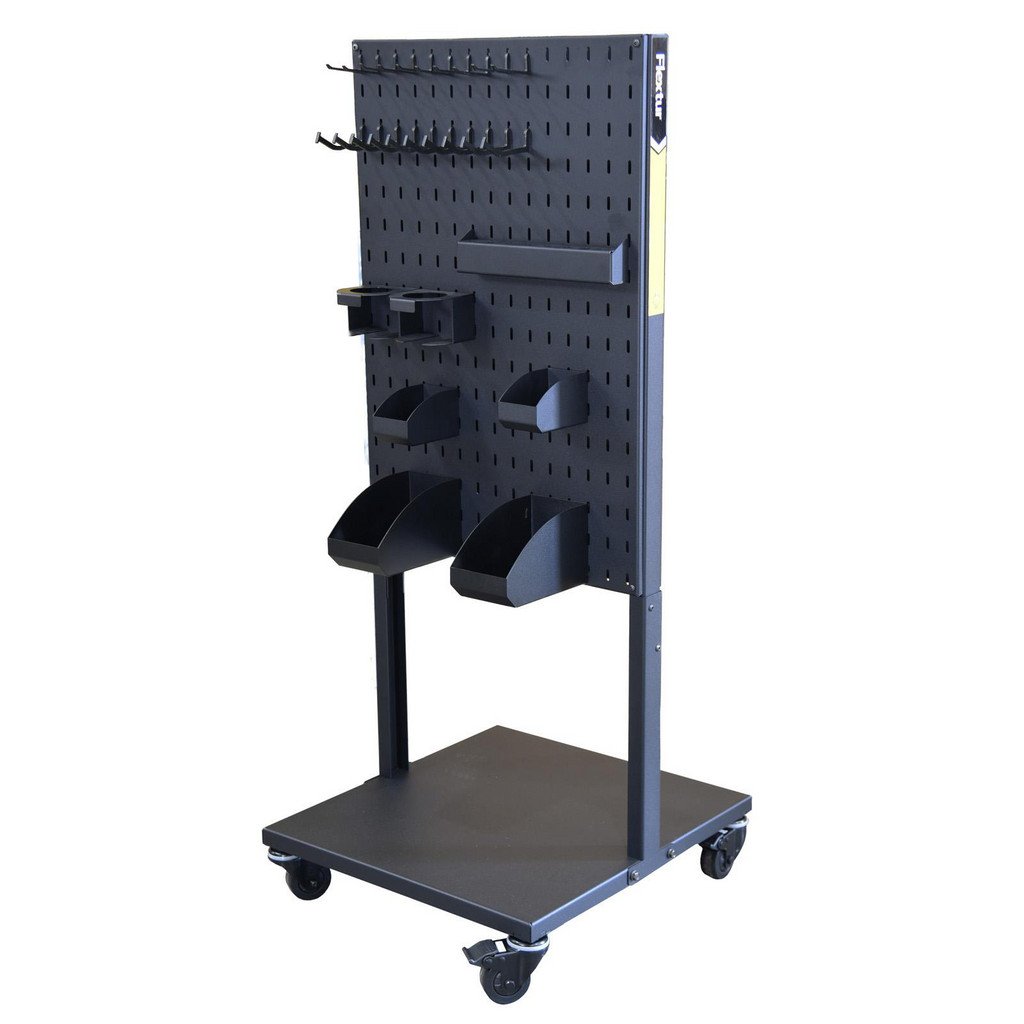 Flextur - Mobile Work Stands: Stand Type: Mobile Tool Board, Pegboard ...