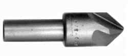 Hertel 18672 7/8" Head Diam, 1/2" Shank Diam, 4 Flute 110° High Speed Steel Countersink Image