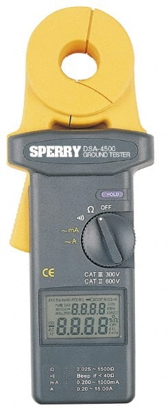 Earth Ground Resistance Testers; Power Supply: 9V Battery ; PSC Code: 6625