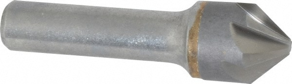 Made in USA C6NC-3/4-82 3/4" Head Diam, 1/2" Shank Diam, 6 Flute 82° Solid Carbide Countersink Image