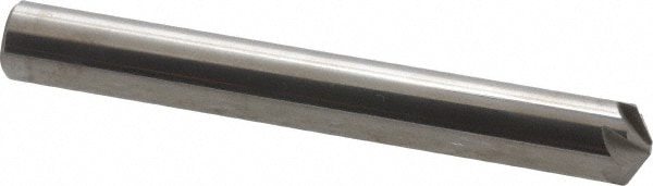 Made in USA C6NC-1/4-120 1/4" Head Diam, 1/4" Shank Diam, 6 Flute 120° Solid Carbide Countersink Image